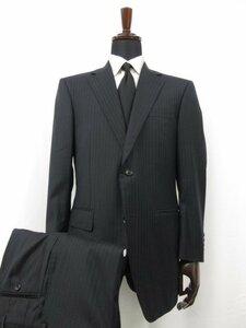 HH super-beauty goods [ Durban D'URBAN] Loro Piana Super160's 2 button suit ( men's ) size98AB6 navy series stripe #27RMS7962