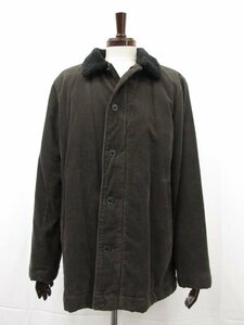 美品【SMITH'S AMERICAN スミスアメリカン】3540-3583 中綿入り 肉厚 コーデュロイボアブルゾン (メンズ) sizeL ブラウン系 ■17MB3388■