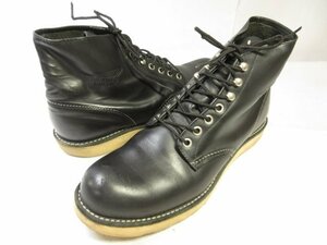 【レッドウィング RED WING SHOES】 8165 アイリッシュセッター ブーツ 紳士靴 (メンズ) size8.5D ブラック ■15MZA4841■