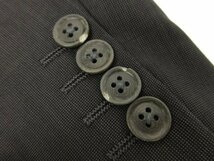 【アルマーニコレツィオーニ ARMANI COLLEZIONI】 2ボタン スーツ (メンズ) size52R/DROP-S グレー系 織柄 イタリア製 ■27RMS8110_画像8