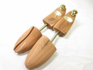 美品 【ウッドロア WOODLORE】 シューツリー (メンズ) 大切なお靴の保管に♪ ■30ST3022■