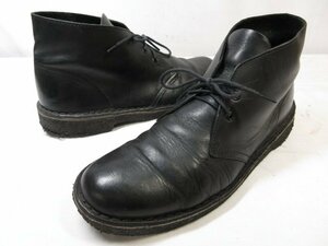 【クラークス オリジナルズ Clarks Originals】 13292 レザー チャッカブーツ 紳士靴 (メンズ) size7.5 ブラック ■30MZA4917■