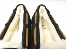 未使用品 【アグ UGG】 1107949 ダコタ DAKOTA スエードレザー スリッポン 婦人靴 (レディース) size25 ブラック ■30LZ4464■_画像4