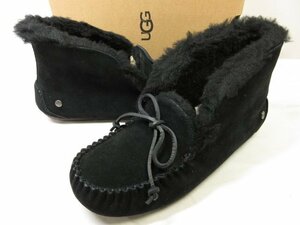 未使用品 【アグ UGG】 1118982K ムートンシューズ 婦人靴 (レディース) size24.5 ブラック ■30LZ4463■