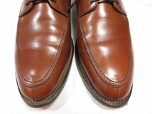 美品 【スコッチグレイン SCOTCH GRAIN】 959 レザー Uチップ 外羽根 紳士靴 (メンズ) size24EEE ブラウン系 ■30MZA4937■_画像3