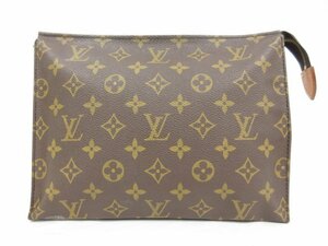 【ルイヴィトン LOUIS VUITTON】 M47544 モノグラム ポッシュ・トワレット19 (メンズ/レディース) ブラウン系■5MG2443■