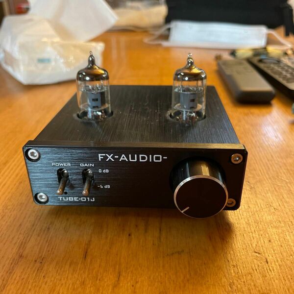 fx-audio tube-01j アダプタ付属