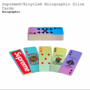値下げ不可supremebicycle Holographic Slice Cards トランプ カードplaying card