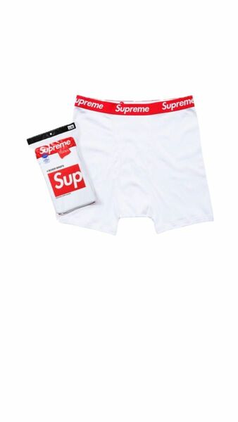 限定出品　supremehenes boxer briefs２枚セット