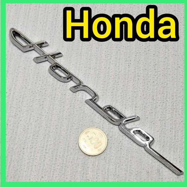 ★Honda★2×21cm★ホンダ★新品★両面テープ付き★クラッシック★匿名発送★送料込★エンブレム★