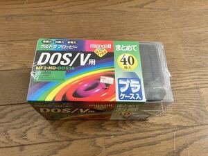 maxell MF2-HD-DOS18 ハードケース入りDOS/V用フロッピーディスク！40枚入り3.5インチ 1.6MB 2HD マクセル 