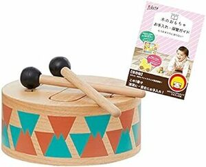 ete.te limitation guidebook attaching wooden toy intellectual training toy futoshi hand drum drum musical instruments percussion instruments music celebration of a birth sounding toy 1 -years old wooden toy 