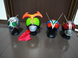 レインボー造形企画 RMW 仮面ライダー 1/2マスク 11体セット ブレイド アギト BLACK RX クウガ アルティメットフォース シャドームーン 他