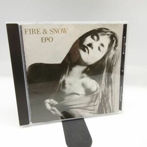 動作確認済み CD 国内盤 Epo Fire & Snow VJCP-30084/Y 319-10