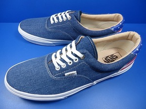 5006■新品 VANS ERA バンズ エラ デニム 星条旗 カリフォルニア工務店 29cm　品番V95CL CB2 554149-0001 インディゴ