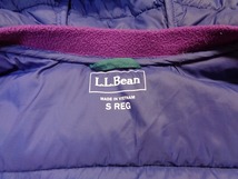 13588■エルエルビーン L.L bean カタディン プリマロフト パファー ジャケット 復刻 90s S 緑 紫 グリーン パープル パフ ナイロン_画像8