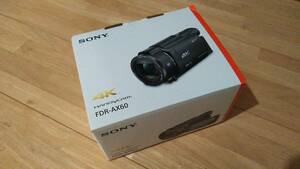 ♪SONY　ソニー　デジタル4Kビデオカメラレコーダー FDR-AX60　4K　新品　ブラック♪