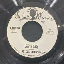 【EP】Roscoe Robinson - You Qualify / (Standing In The ) Safety Zone 1973年USオリジナル Promo Paula Records 384_画像2