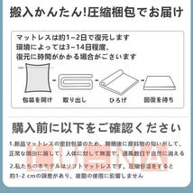 1円 マットレス シングル 高反発マットレス 0.9*1.9m 厚さ3cm 高反発 腰痛 ソムレスタ シングル 折りたたみ 洗える 取っ手付き 腰痛対策_画像10