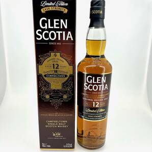 【未開栓】 GLEN SCOTIA グレンスコシア 12年 シーズナルリリース 2022 700ml 53.3% スコッチウイスキー 箱付きの画像1