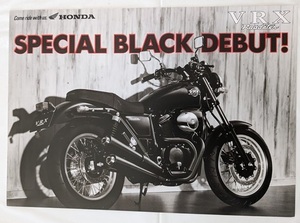 VRXロードスター スペシャルブラック　(NC33)　車体カタログ　1996年6月　VRX Roadstar　当時物　古本・即決・送料無料　管理№ 6804 X