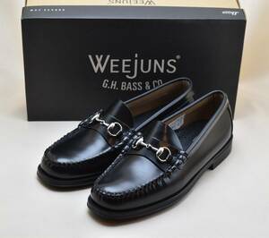 SALE!! G.H BASS bus bit Loafer BA11775 LINCOLN Lincoln black leather Raver sole US9 26.5-27cm corresponding unused goods 