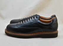 JALAN SRIWIJAYA　ジャランスリワヤ　高品質レザースニーカー EXTRA LIGHT SOLE BLACK CALF　210306-6　24.5-25cm相当　未使用品_画像3