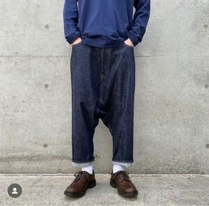 ジュンヤワタナベ JUNYA WATANABE DENIM コムデギャルソン オム デニム　サルエル パンツ ワイドパンツ 