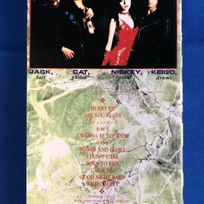 入手困難！ NICKEY & THE WARRIORS『 LIVE！1987 』ニッキー＆ザ・ウォーリアーズ VHS 未DVD化の画像2