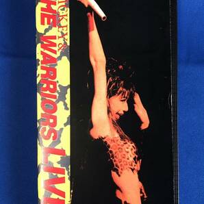 入手困難！ NICKEY & THE WARRIORS『 LIVE！1987 』ニッキー＆ザ・ウォーリアーズ VHS 未DVD化の画像1