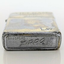 当時物 希少レア 1971年製 ZIPPO VIETNAMベトナムジッポー VIETNAM PHAN THIET 71-72 ベトナム ファンティエット フタ破損 ジャンク 現状品_画像3