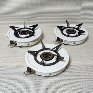 PalomaparomaLP gas 1. gas portable cooking stove Match ignition 3 piece set paromaLPG for equipment LP gas PA-1N diameter 24cm burner cap missing goods present condition goods 