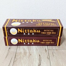 未使用保管品 当時物 卓球公認球 ニッタク硬球 2ダース Nittaku OFFICIAL TABLE TENNIS BALL ニッタク 1971世界卓球選手権日本大会使用球⑳_画像5