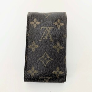 1円 LOUISVUITTON ルイヴィトン M63024 ルイヴィトンモノグラム総柄 シガレットケース タバコケース 煙草入れ 煙草ケース CT0052の画像2