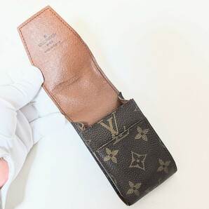 1円 LOUISVUITTON ルイヴィトン M63024 ルイヴィトンモノグラム総柄 シガレットケース タバコケース 煙草入れ 煙草ケース CT0052の画像5