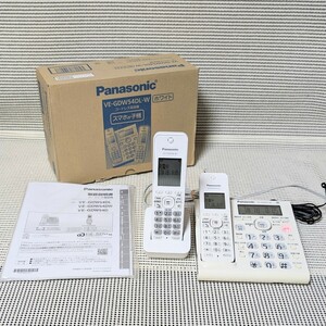 Panasonic Panasonic RU*RU*RU digital cordless telephone machine smartphone . cordless handset VE-GDW54DL-W/VE-GDW54-W/KX-FKD353-W1/KX-FKD506-W1 operation goods 