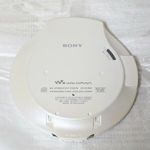 1円 本体美品 当時物 SONY D-NE920 CD WALKMAN ソニー CDウォークマン D-NE920 ポータブルCDプレーヤー ホワイト ATRAC3plus MP3 動作品の画像5