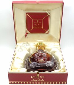 REMY MARTIN LOUIS ⅩⅢ レミーマルタン ルイ13世 ゴールド 金キャップ バカラ クリスタル コニャック ブランデー 箱入 X262100