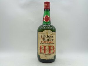 HEDGES BUTLER 5年 ROYAL ヘッジス バトラー ロイヤル デラックス スコッチ ウイスキー 750ml 43% 未開封 古酒 X262033