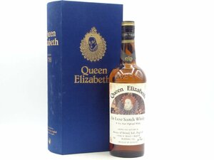 QUEEN ELIZABETH クイーン エリザベス デラックス スコッチ ウイスキー 箱入 未開封 750ml 古酒 H15410