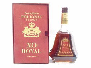 PRINCE HUBERT de POLIGNAC XO ROYAL プリンス ユベール ポリニャック ロイヤル コニャック ブランデー 700ml 古酒 箱入 未開栓 X262632