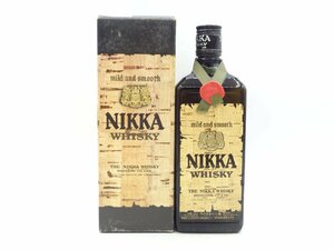 NIKKA WHISKY mild and smooth 黒角 ニッカ ウイスキー マイルド アンド スムース 1級 720ml 国産 箱入 未開封 古酒 B65306