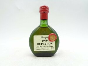 ミニボトル DUPEYRON 1979 デュペイロン アルマニャック ブランデー 未開封 50ml 40% X263154