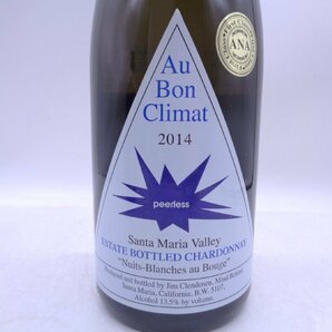 Au Bon Climat 2014 オー・ボン・クリマ 750ml ワイン 古酒 未開栓 X262959の画像9