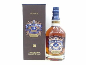 CHIVAS REGAL 18年 シーバス リーガル ゴールドシグネチャー スコッチ ウイスキー 箱入 未開栓 古酒 750ml 40% G23748