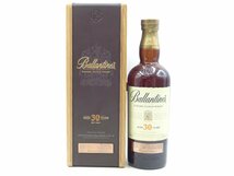 BALLANTINE'S 30年 VERY RARE バランタイン ベリー レア ブレンデッド スコッチ ウイスキー 700ml 40% 化粧箱 未開封 古酒 C110074_画像1