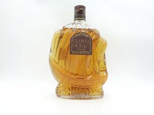 GLORIA OCEAN グロリア オーシャン シップボトル 帆船 ウイスキー 特級 未開封 古酒 三楽 760ml B65592