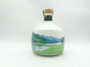 【同梱不可】SUNTORY WHISKY サントリー ウイスキー Pine Lake パイン レイク ゴルフ クラブ 陶器ボトル 720ml 43% P000224