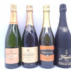 【同梱不可】1円スタート ワイン 等 12本セット CHAMPAGNE HENRIOT 等 古酒 X264550の画像2