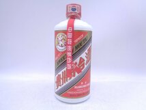 【1円】～ 中国酒 貴州芽台酒 2002 KWEICHOW MOUTAI マオタイ酒 天女ラベル 911g 500ml 38% 古酒 未開栓 グラス付 箱 C109310_画像2